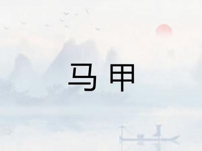 马甲