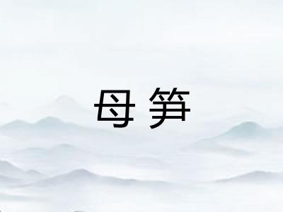 母笋