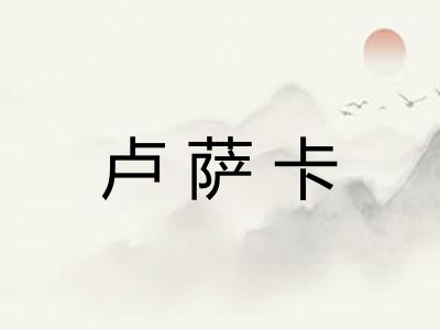 卢萨卡