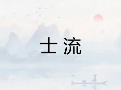 士流