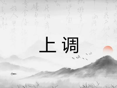 上调