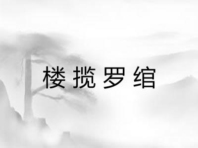 楼揽罗绾