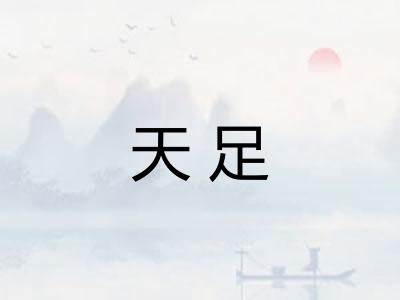 天足