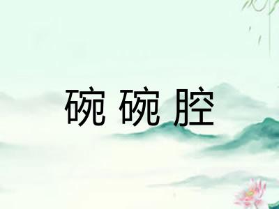 碗碗腔
