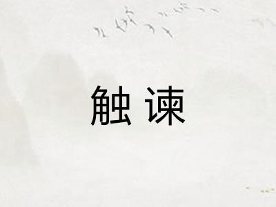 触谏