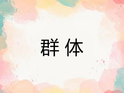 群体