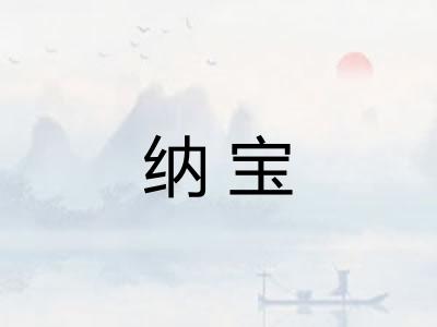 纳宝