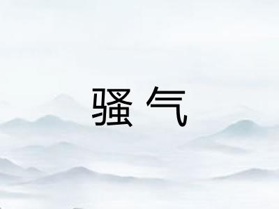 骚气