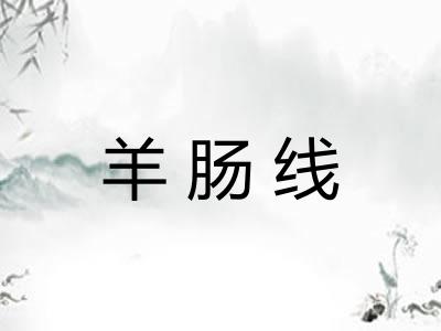 羊肠线