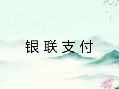 银联支付