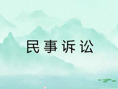 民事诉讼