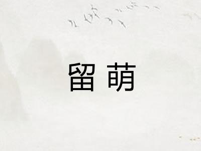 留萌
