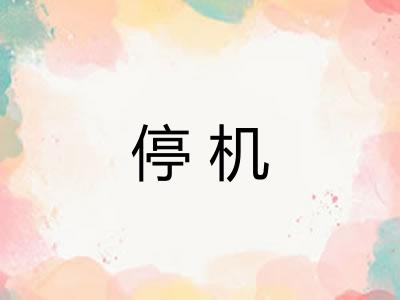 停机