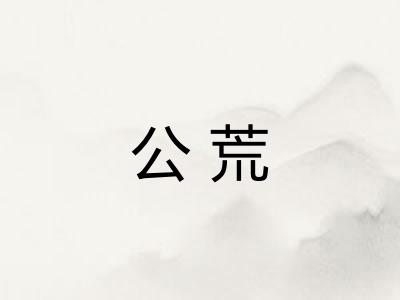 公荒