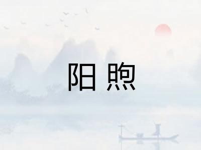 阳煦