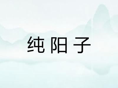 纯阳子