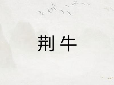 荆牛