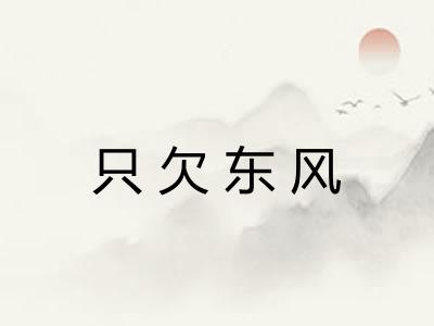 只欠东风
