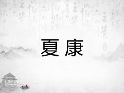 夏康