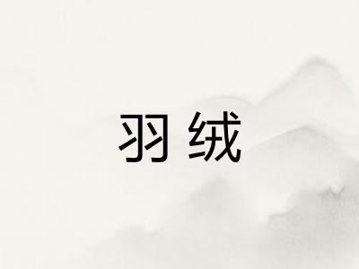 羽绒