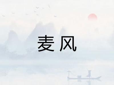 麦风