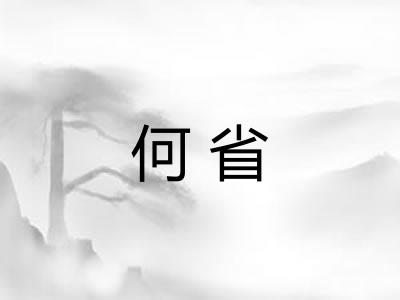 何省