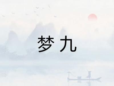 梦九