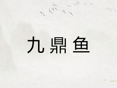 九鼎鱼