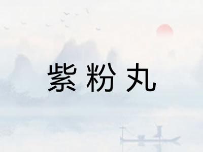 紫粉丸