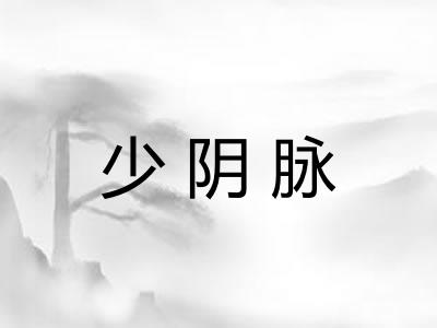 少阴脉
