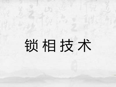锁相技术