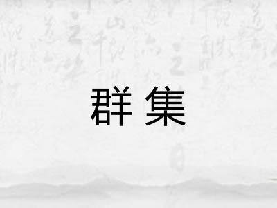 群集