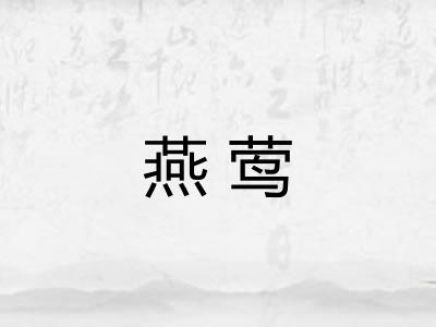 燕莺