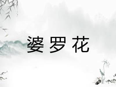 婆罗花