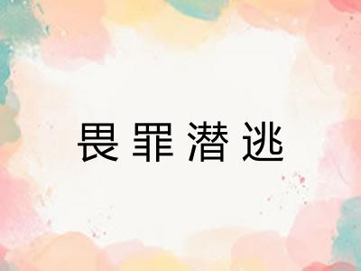畏罪潜逃