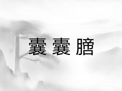 囊囊膪
