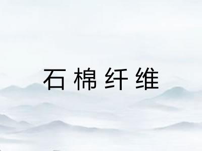 石棉纤维