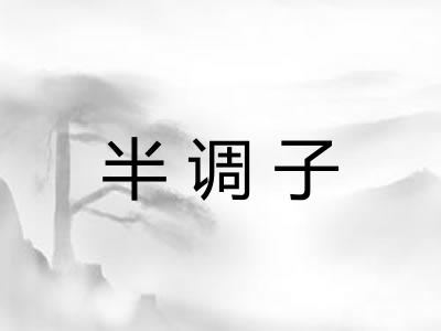 半调子