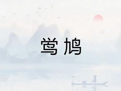 鸴鸠