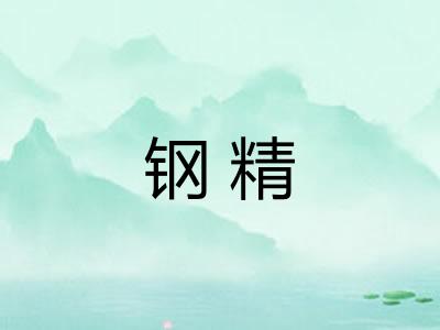 钢精