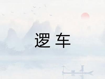 逻车