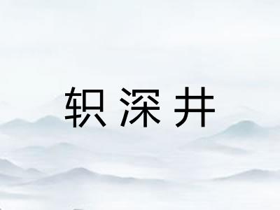 轵深井