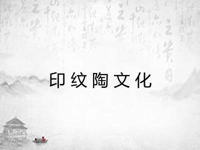 印纹陶文化 印纹陶文化