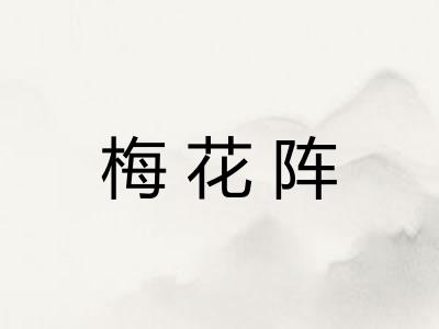 梅花阵