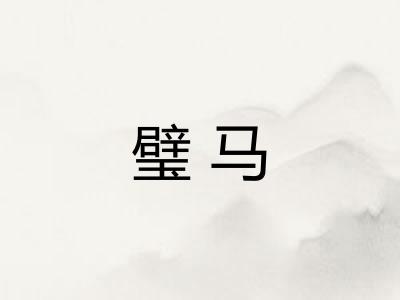 璧马