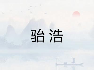 骀浩