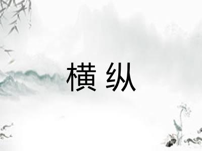 横纵