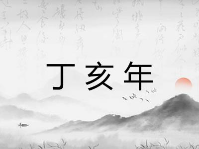 丁亥年