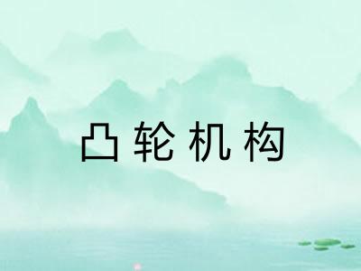 凸轮机构