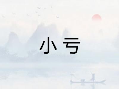 小亏